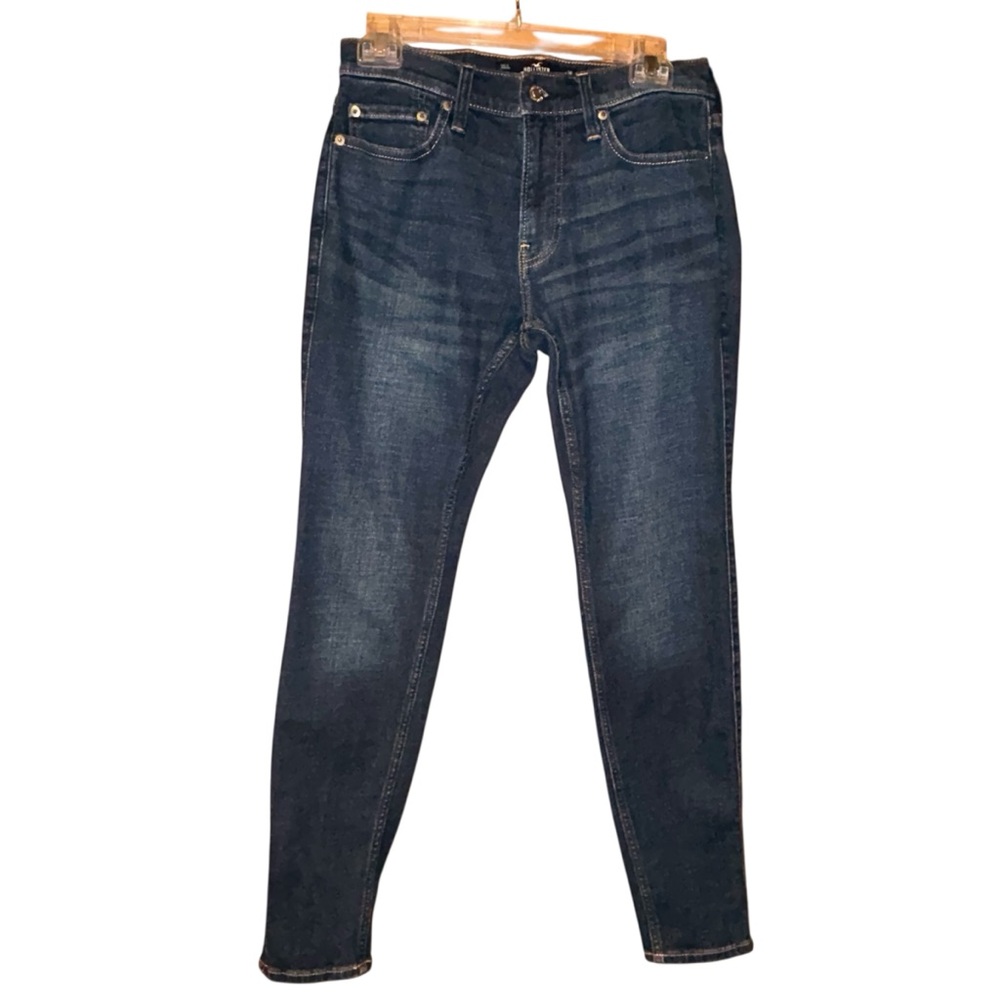 Hollister Men’s Super‎ Skinny Jeans W30 L30 Dark Advanced Stretch Slim Fit Denim